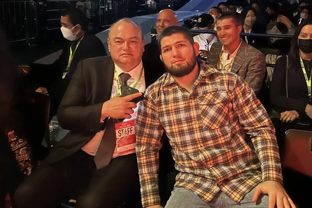 Khabib tham gia sự kiện Bellator vs Rizin