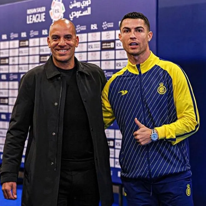 Ronaldo và HLV Pedro Ronaldo và HLV Pedro