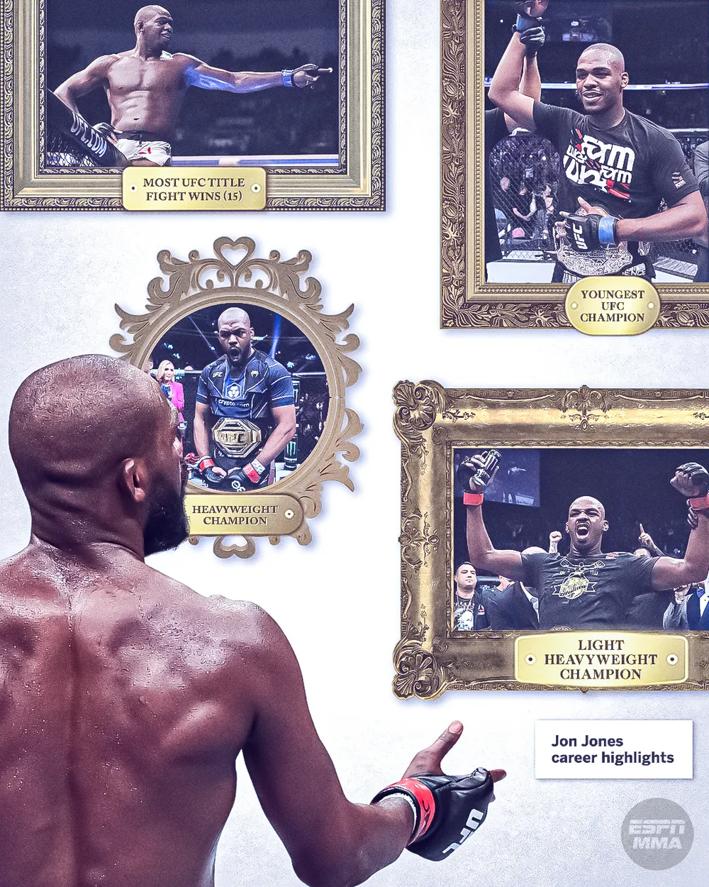 Kỷ lục của Jones qua những con số