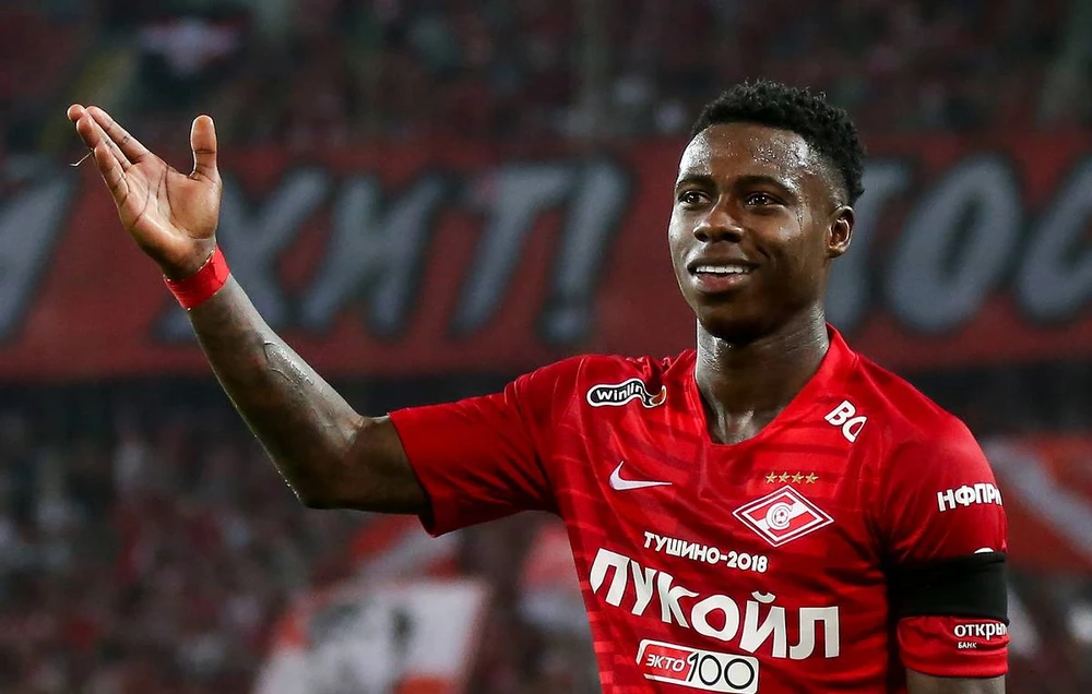 Promes trong màu áo Spartak