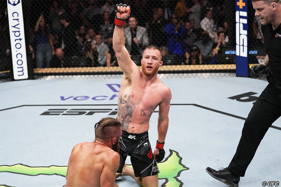 Gaethje ở sự kiện UFC 286