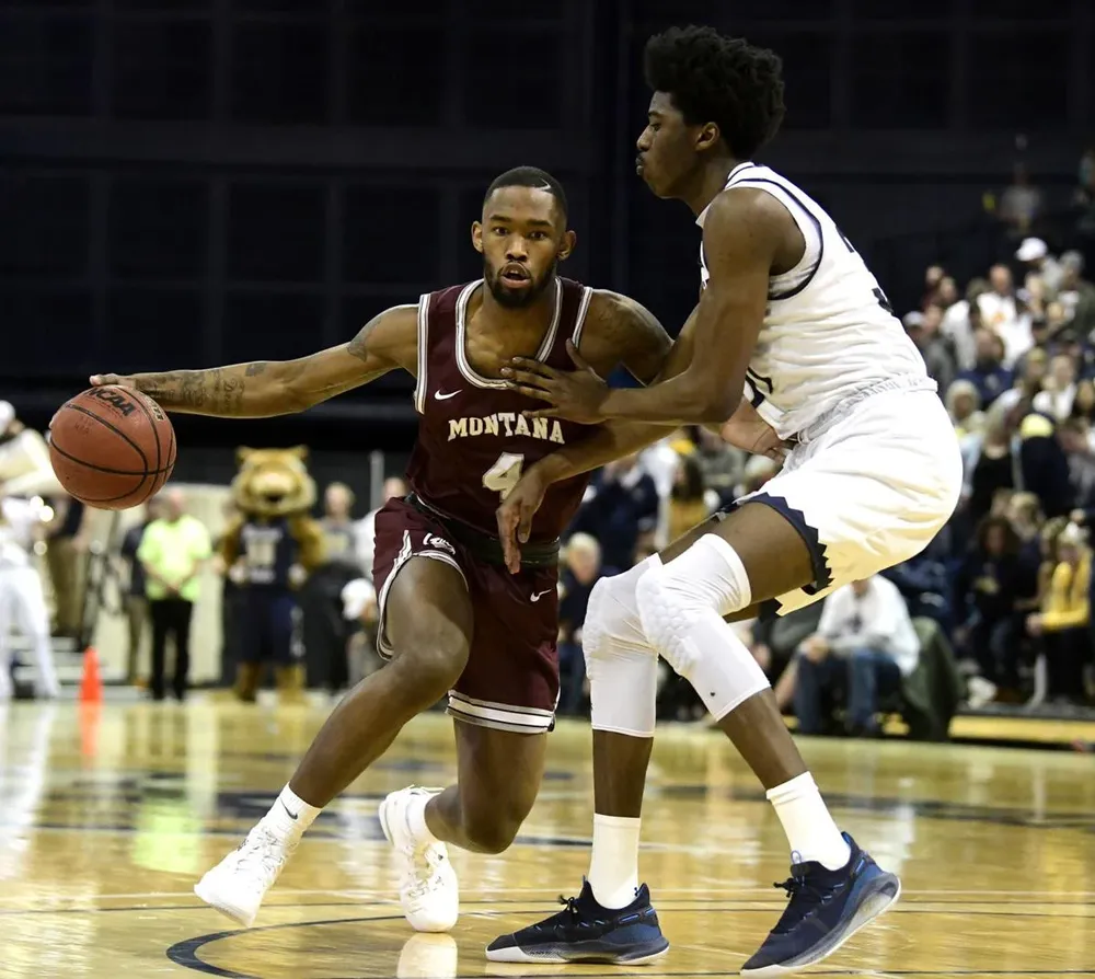 Pridgett khi còn thi đấu cho Đại học Montana Pridgett khi còn thi đấu cho Đại học Montana