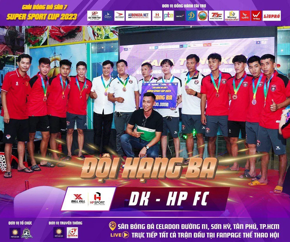 DK - HP FC giành vị trí thứ 3