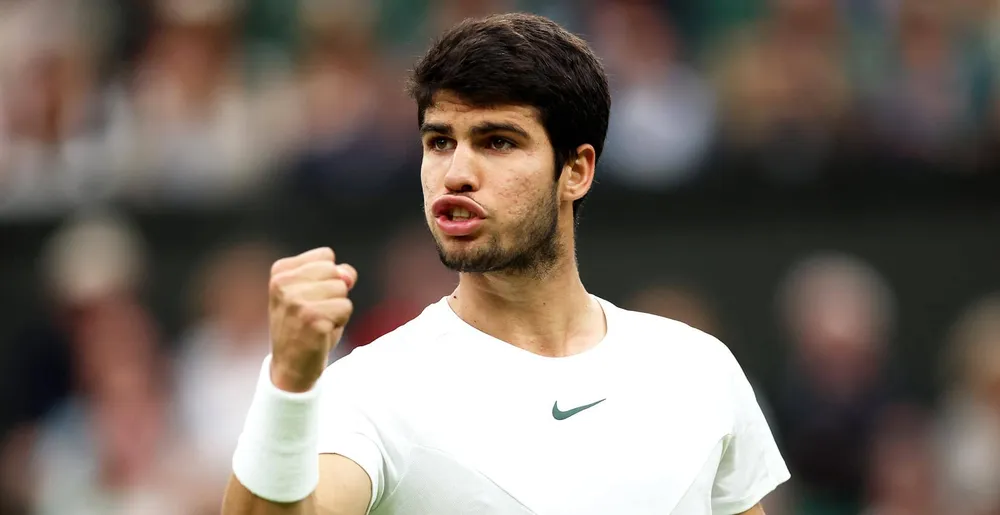 Alcaraz ở Wimbledon