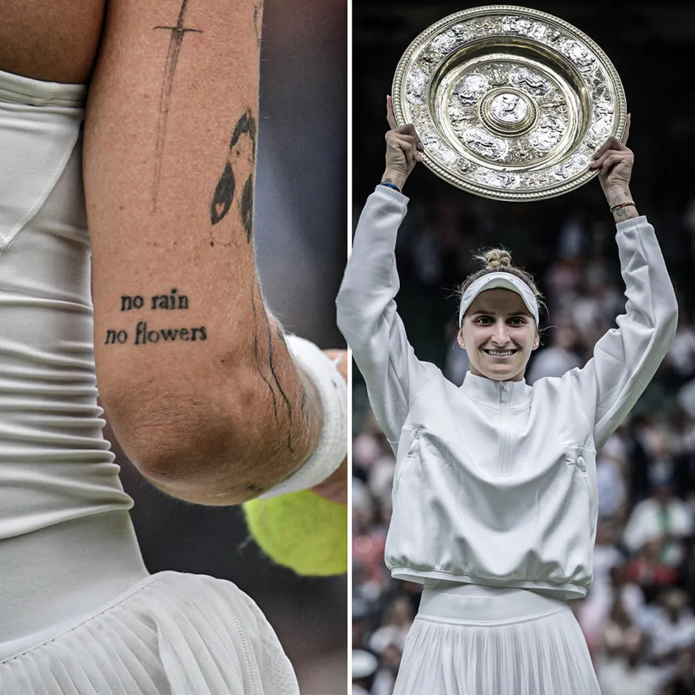 Vondrousova sẽ xăm mình để kỷ niệm chiến thắng lịch sử