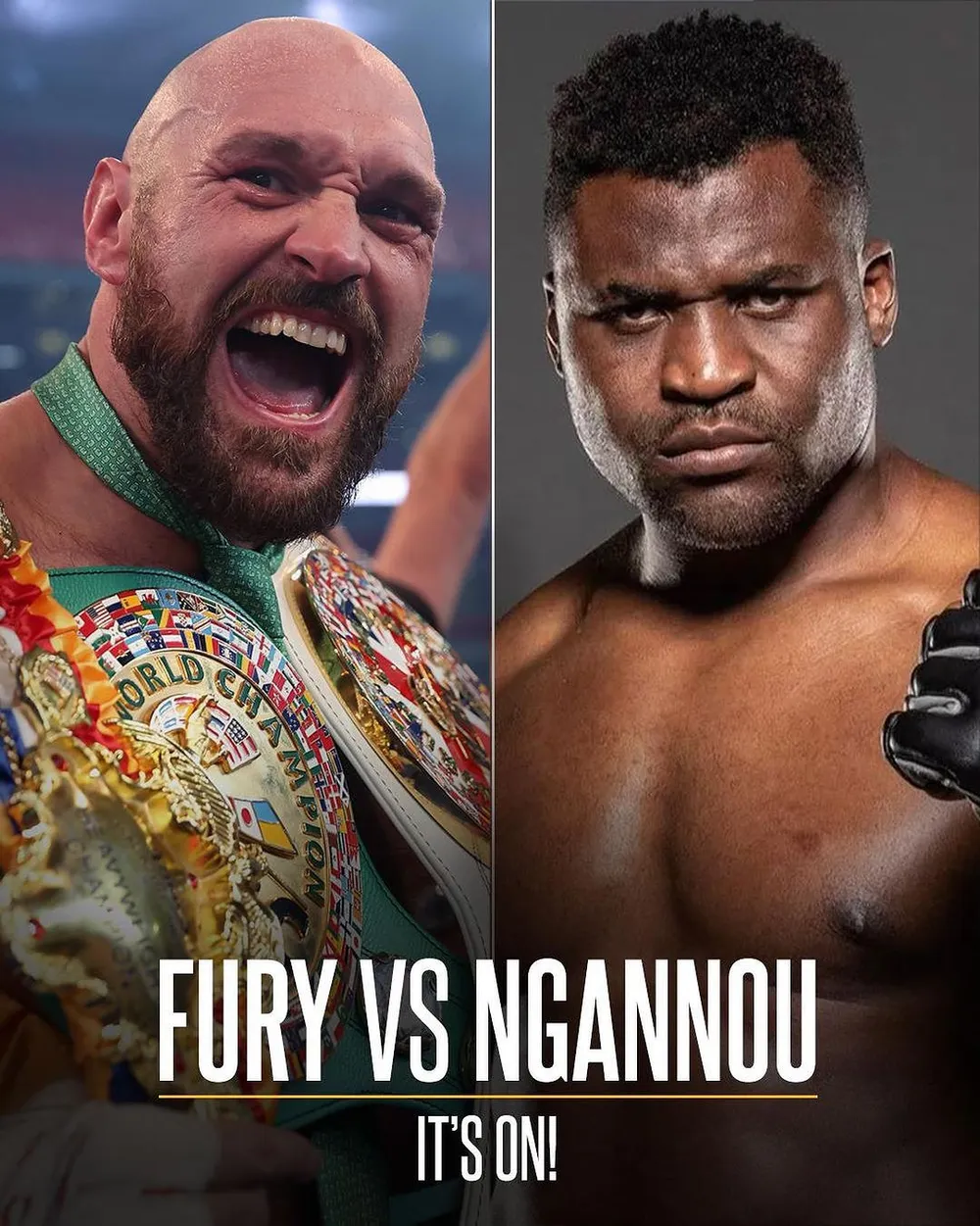 Thay vì đấu Usyk hay Joshua, Fury lại chọn đấu... Ngannou Thay vì đấu Usyk hay Joshua, Fury lại chọn đấu... Ngannou