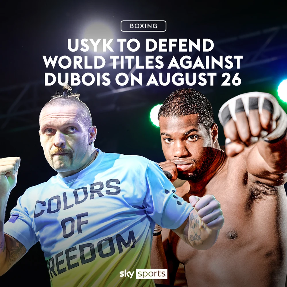 Usyk sắp sửa thượng đài với Dubois