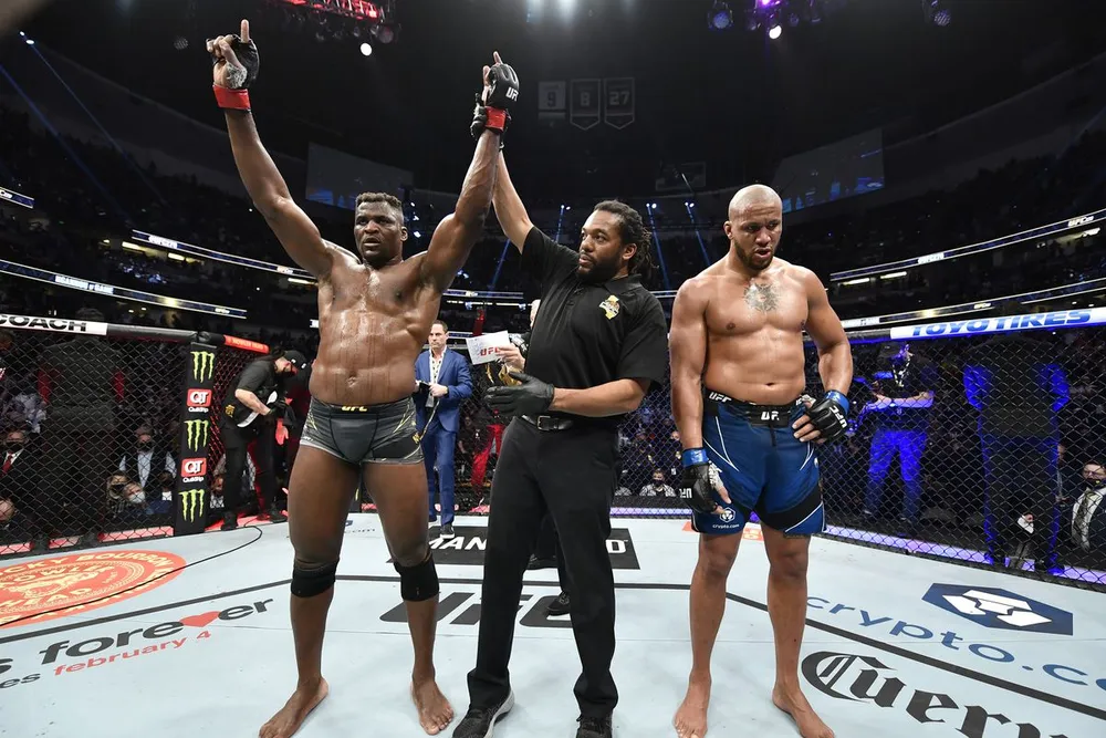 Ngannou kiếm 600 ngàn USD trong trận thắng Gane