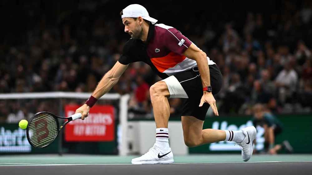 Dimitrov đang chơi rất hay ở Paris Masters