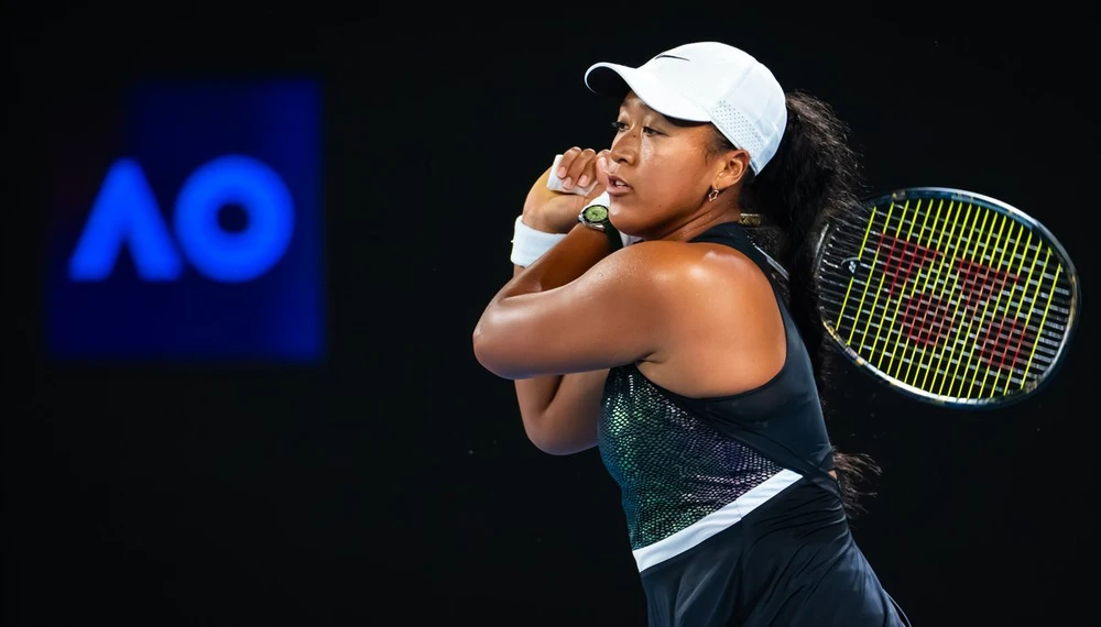 Osaka vừa thi đấu không mấy thành công ở Australian Open