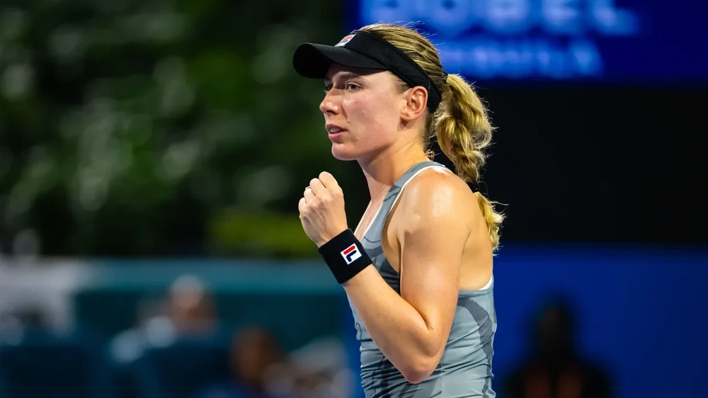 Alexandrova lọt vào bán kết Miami Open lần đầu tiên trong sự nghiệp