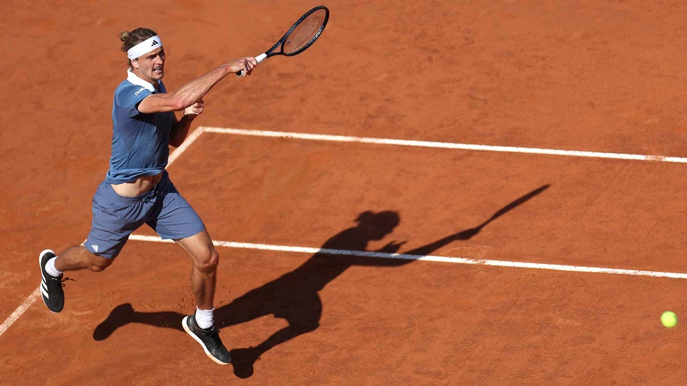 Zverev đang chơi khá tốt ở Foro Italico