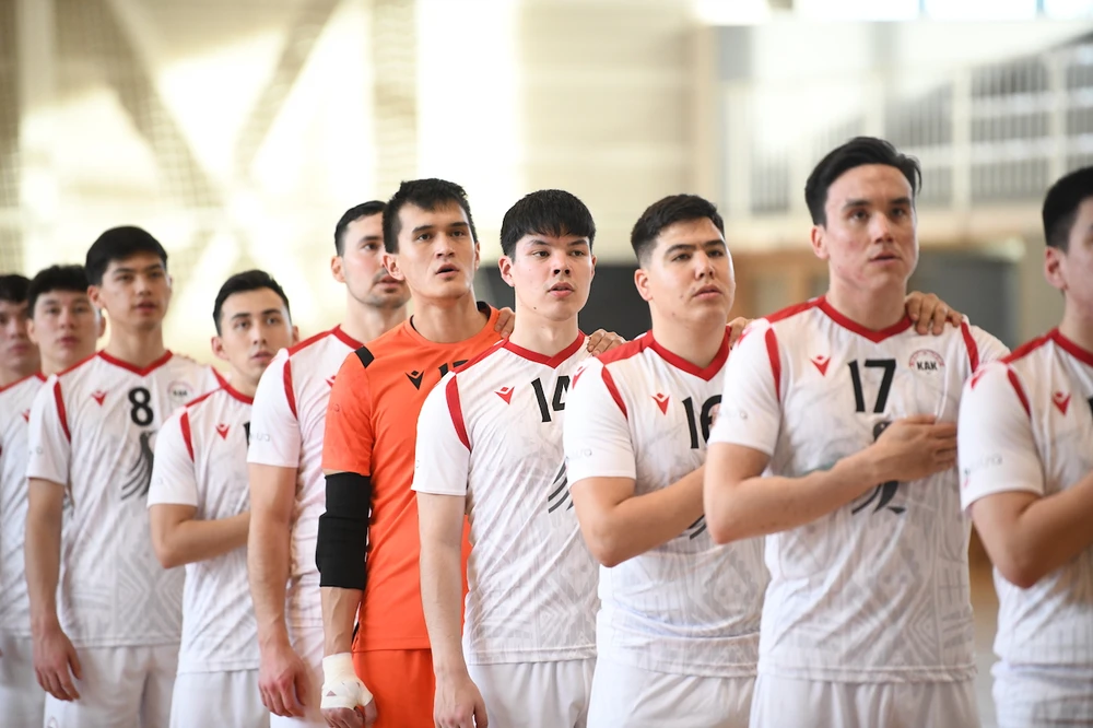 Đội tuyển futsal Greenland trong một giải đấu hồi năm ngoái