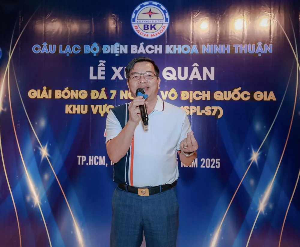 Ông Đàng Xuân Chiến - Giám đốc Công ty, ba của "bầu" Trường Điện BKNT 04.jpg