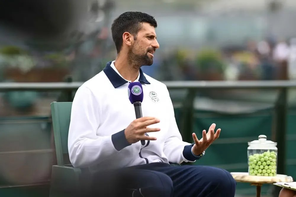 Djokovic trả lời phỏng vấn