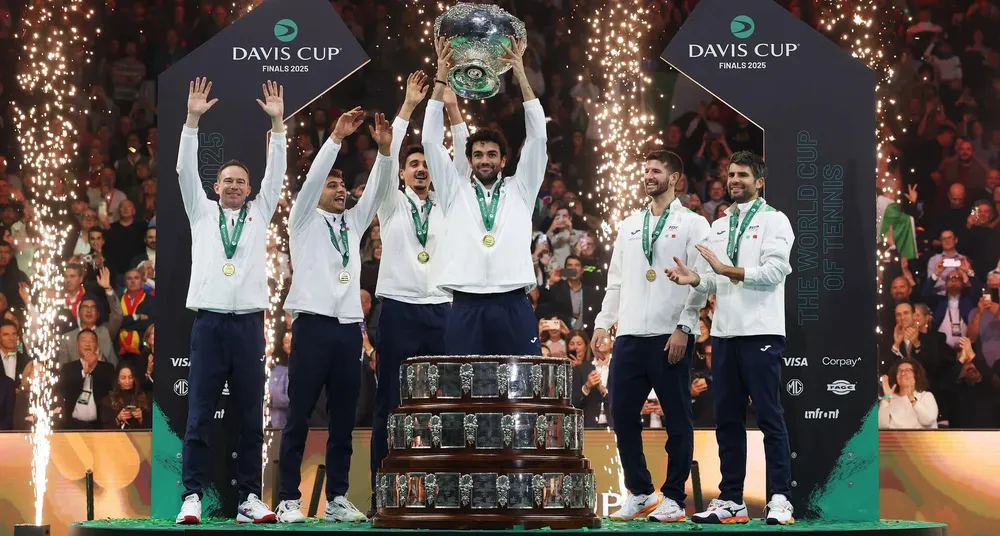 Tuyển Ý vô địch Davis Cup 2025