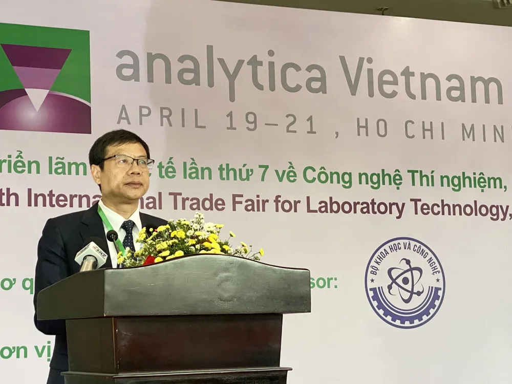 Thứ trưởng Bộ KH-CN Lê Xuân Định phát biểu tại sự kiện