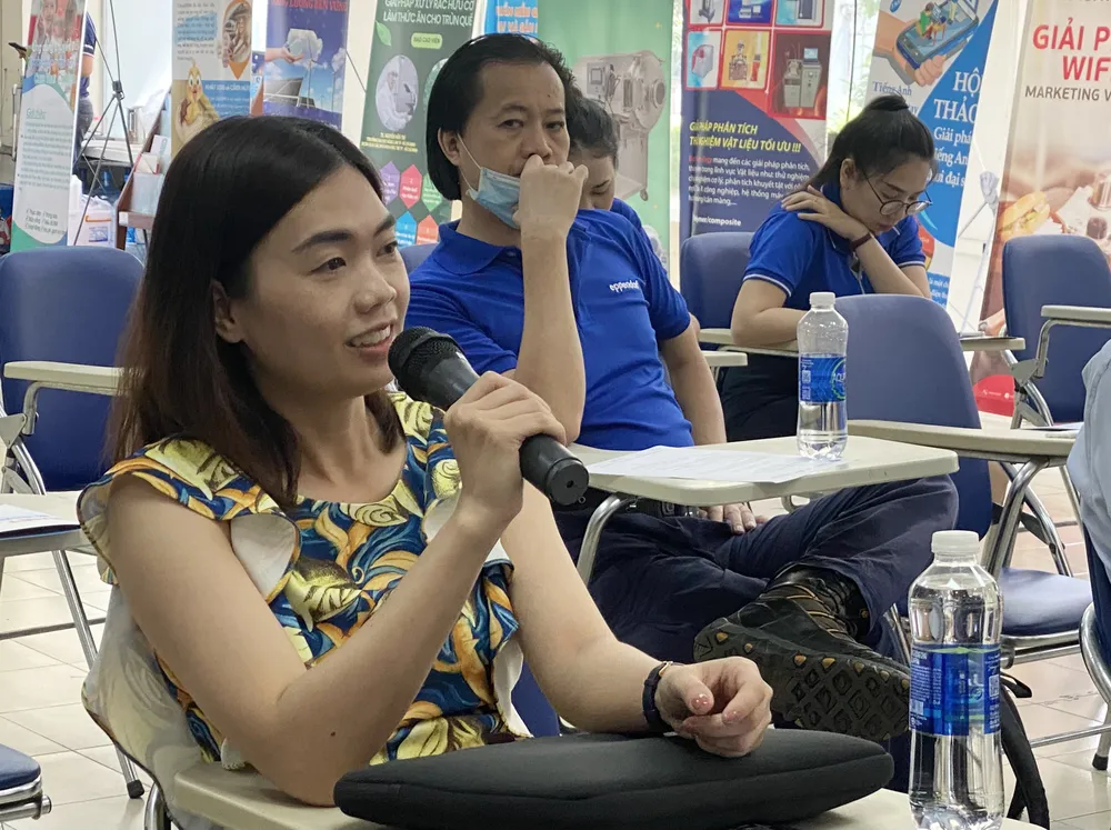 Bà Đàm Thị Hà, Giám đốc điều hành Phòng khám Thái Hòa Sài Gòn cho rằng, việc áp dụng loại hình dịch vụ đang giải quyết tình trạng quá tải cho các bệnh viện Bà Đàm Thị Hà, Giám đốc điều hành Phòng khám Thái Hòa Sài Gòn cho rằng, việc áp dụng loại hình dịch vụ đang giải quyết tình trạng quá tải cho các bệnh viện