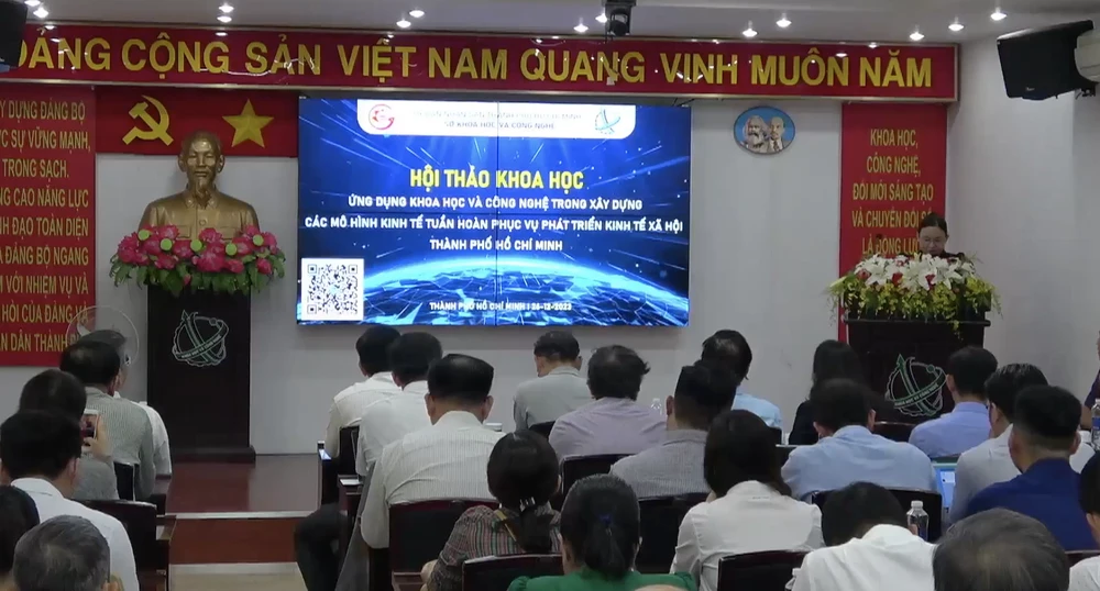 Ứng dụng khoa học công nghệ trong xây dựng phát triển kinh tế tuần hoàn cho TPHCM