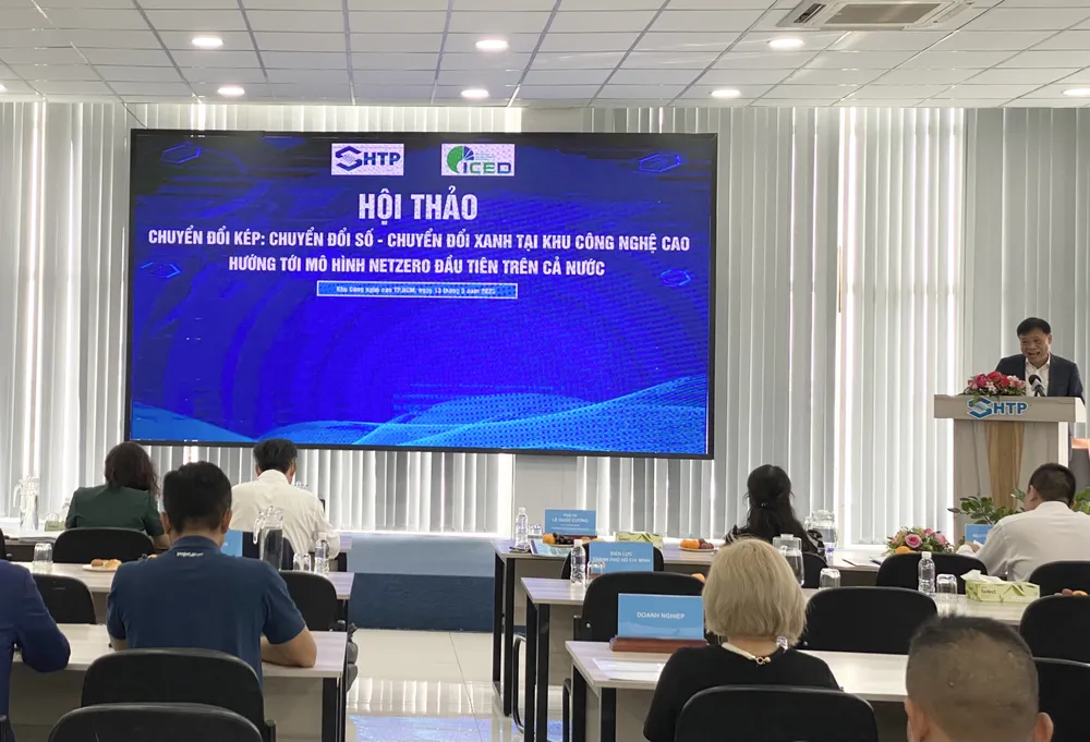 Hội thảo có sự tham gia của cơ quan quản lý nhà nước và doanh nghiệp tại SHTP tempImageSnjolE.jpg