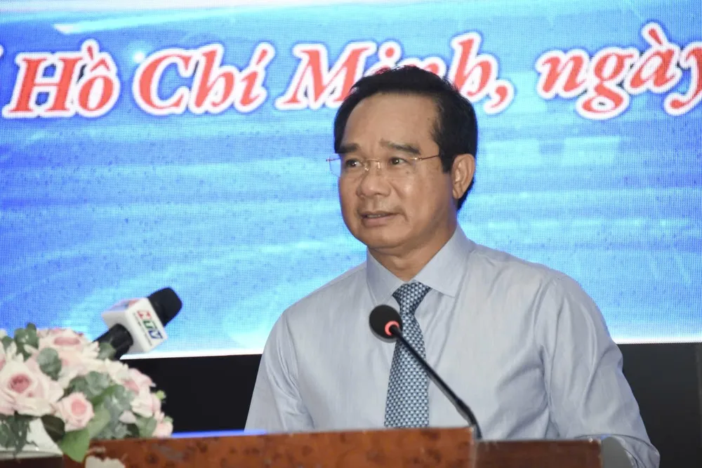 Đồng chí Nguyễn Văn Được, Chủ tịch UBND TPHCM phát biểu tại buổi lễ IMG_3131.jpg