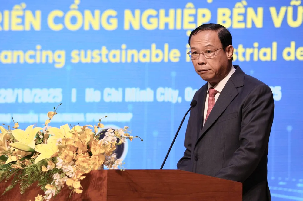 Phó Chủ tịch thường trực UBND TPHCM Nguyễn Văn Thọ, phát biểu tại hội nghị IMG_3226.jpg