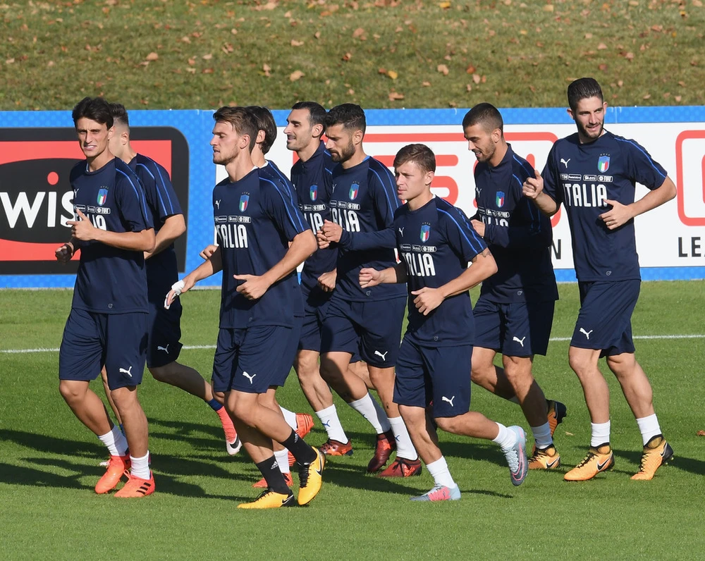 Đội tuyển Italia phải triệu tập nhiều gương mặt mới. Ảnh: Getty Images.