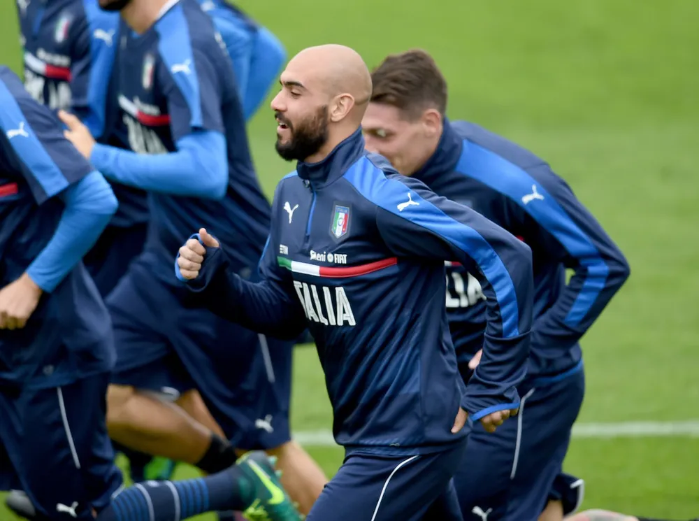 Simone Zaza không bỏ qua cơ hội trở lại tuyển Italia. Ảnh: Getty Images.