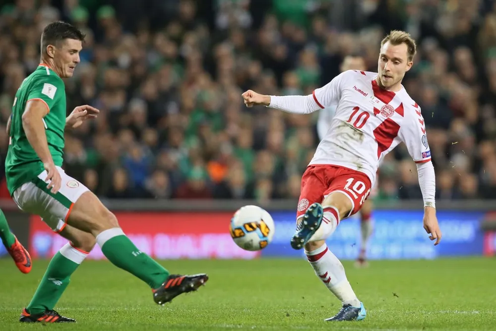Play-off World Cup 2018: Eriksen ghi hattrick giúp Đan Mạch hạ nhục Ailen ảnh 2