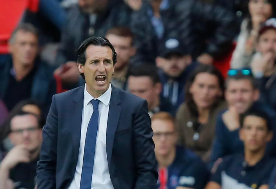 HLV Unai Emery chịu sức ép rất lớn ở PSG