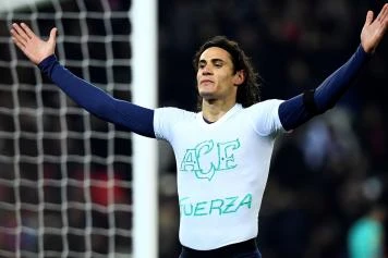 Tiền đạo Edinson Cavani. Ảnh: Getty Images.