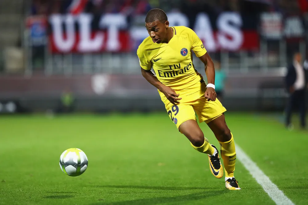 Kylian Mbappe. Ảnh Getty Images.