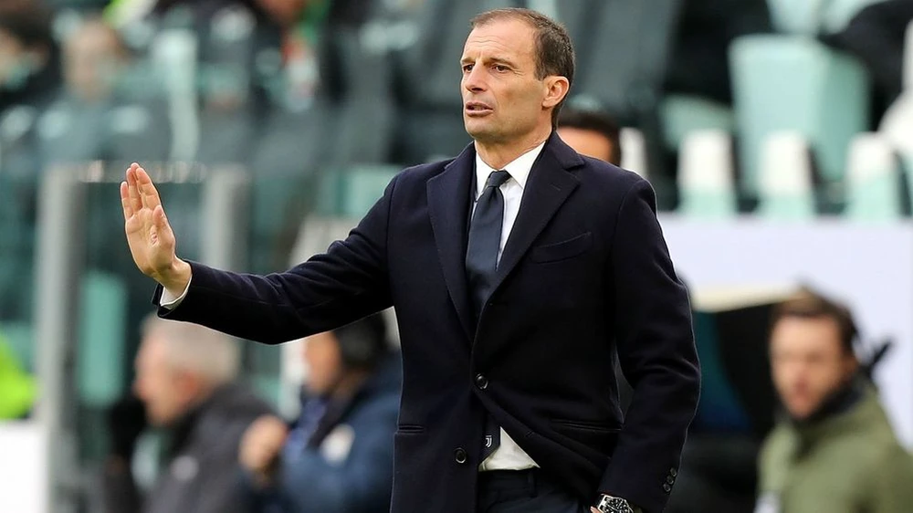 HLV Max Allegri vẫn chưa thắng được Champions League cùng Juventus.