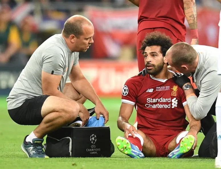 Dù phải nghỉ 4 tuần, Salah không oán trách Ramos ảnh 1 Dù phải nghỉ 4 tuần, Salah không oán trách Ramos ảnh 1
