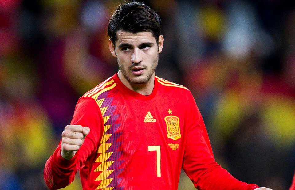 Alvaro Morata vẫn được HLV Enrique tin dùng