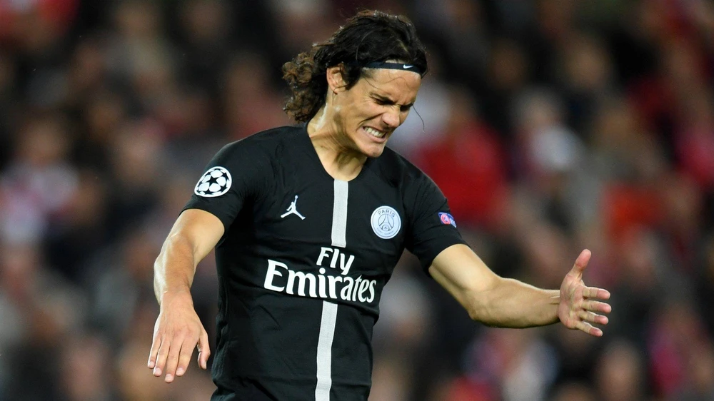 Edinson Cavani đã hồi phục chấn thương