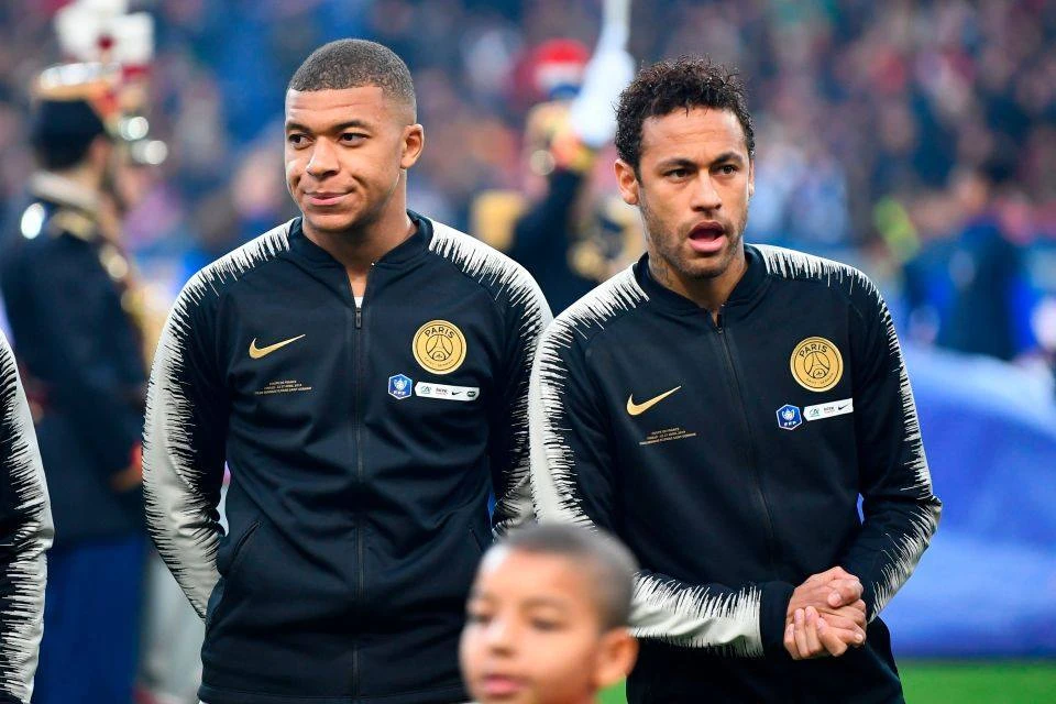 Kylian Mbappe và Neymar