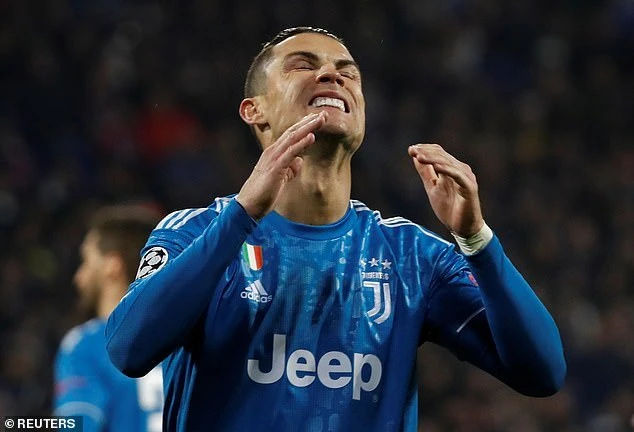 Nỗi thất vọng của Cristiano Ronaldo