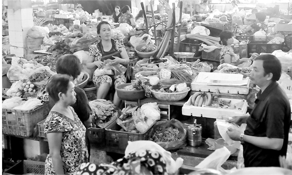 安東市場一瞥。