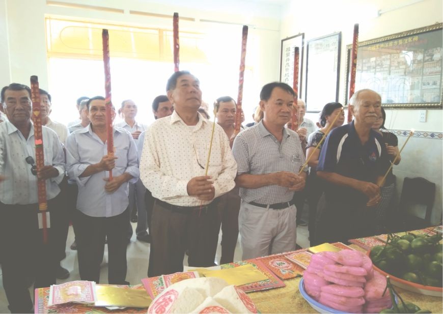 六桂堂宗祠春季祭祖儀式一瞥。