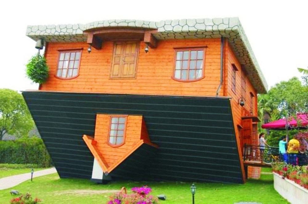 新奇的體驗：中國上海上下兩層倒置房 ảnh 3