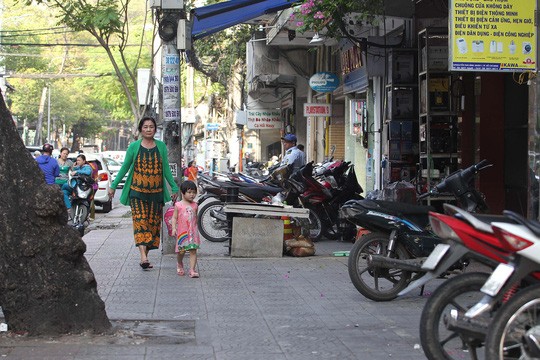 整頓車道、人行道秩序是整飭都市活動之一。(資料圖來源：互聯網)