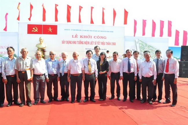 平政縣新日鄉興建1968戊申年春節總進攻與崛起紀念區工程項目獲調整。（圖源：互聯網）