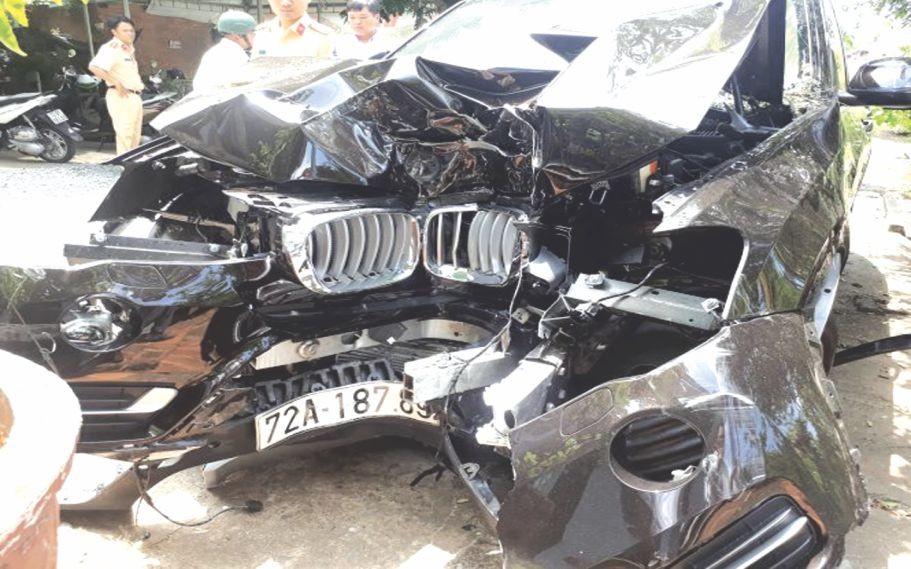 交通事故現場。（圖源：互聯網）