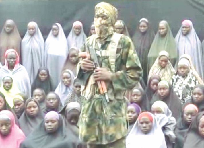 “博科聖地”擄走奇布克鎮大批女學生。（圖源：互聯網）