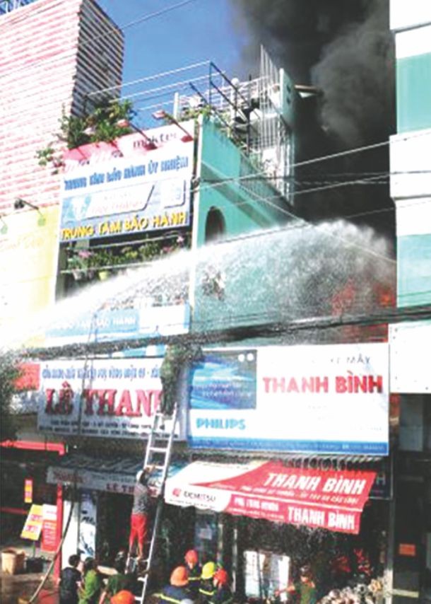 火警現場。（圖源：互聯網）