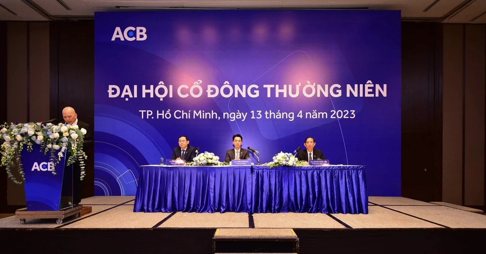 ĐHCĐ thường niên 2023 của ACB diễn ra sáng 13-4 tại TPHCM.