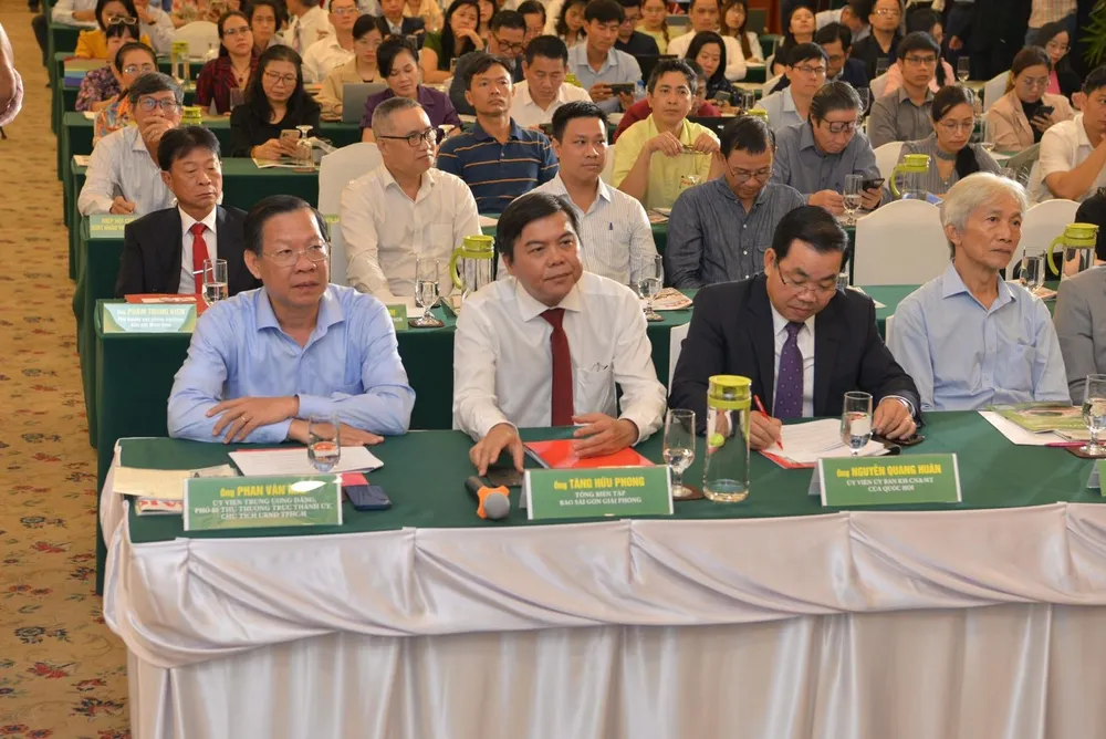 Các đại biểu tham dự hội thảo. Ảnh Cao Thăng Các đại biểu tham dự hội thảo. Ảnh Cao Thăng