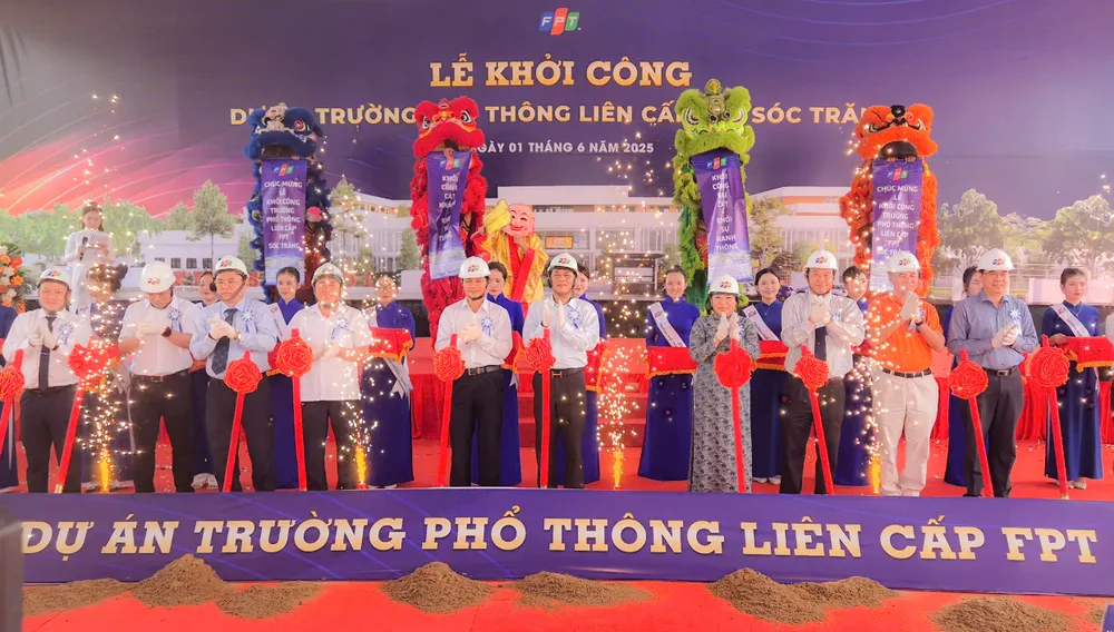 Khởi công dự án Trường Phổ thông liên cấp FPT Sóc Trăng