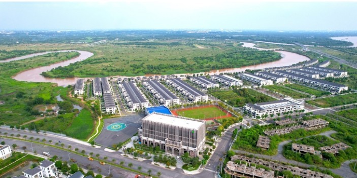 Novaland 的 Aqua City 项目一隅。